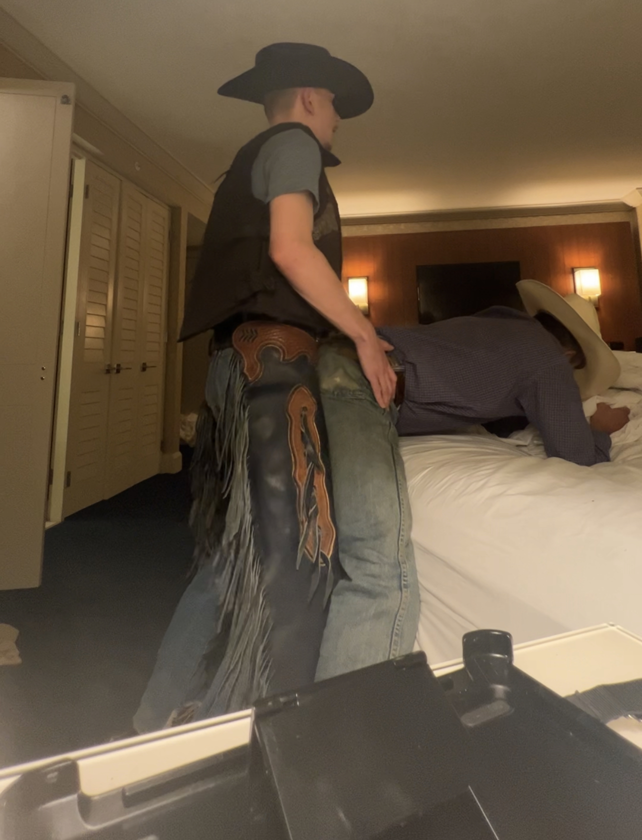 cowboy jerking off - tj gay porn russian sex tape